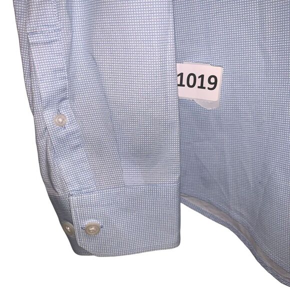 BUNDLE•BUTTON DOWNS•2/$35•3/$50-Express, Men's Dress Shirt, M, Blue - Picture 4 of 4